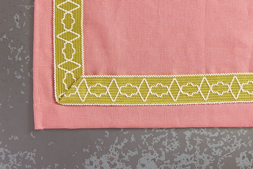 DIY: How to Add Tape Trim to Curtains 
