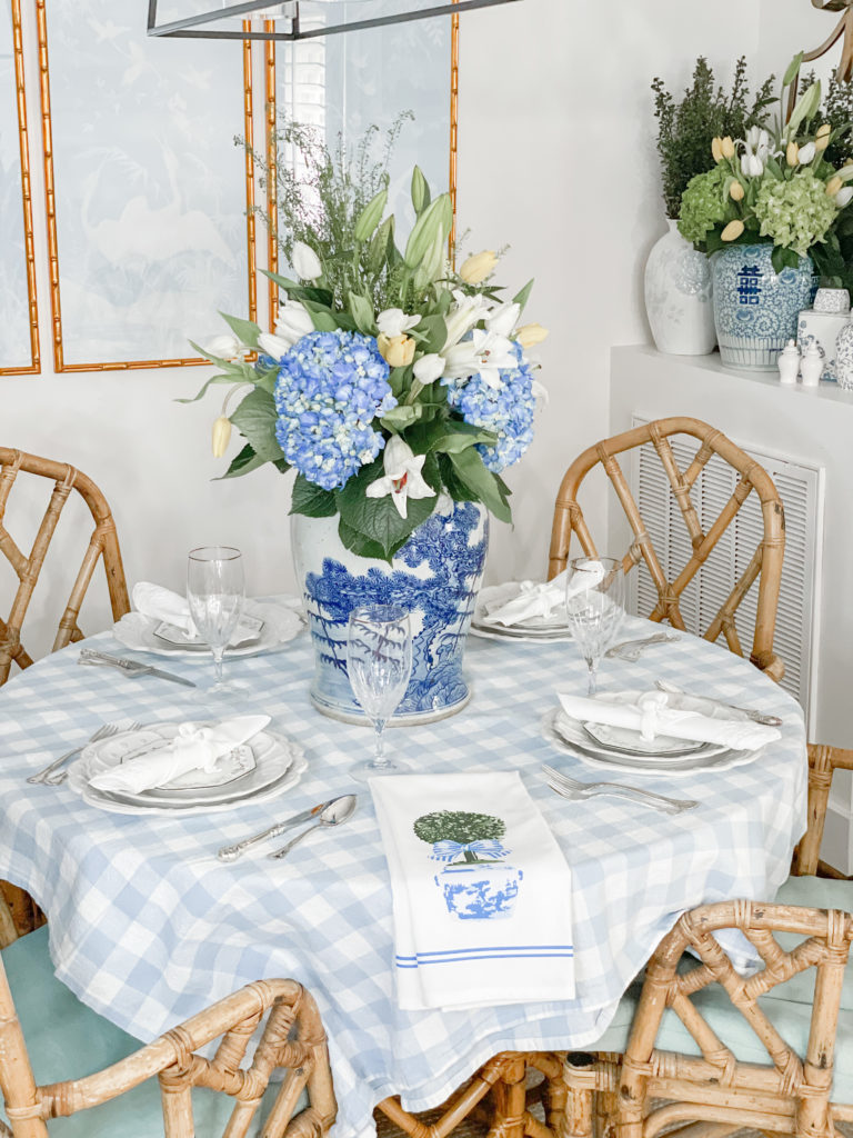 garden party styling table top decor, tablescape