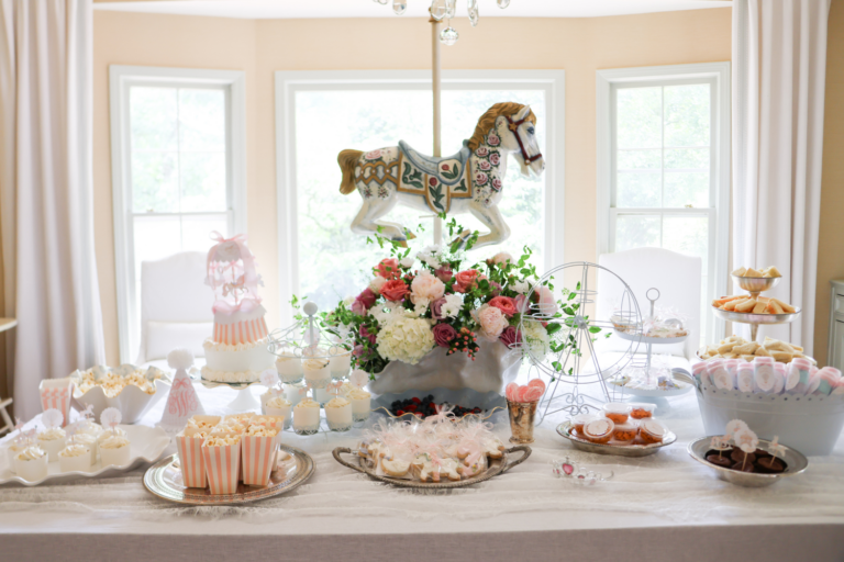 Betsy’s Carousel Party: A Vintage Parisian 3rd Birthday